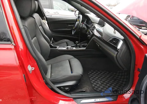 2017 BMW M3 z USA, uszkodzony, nr VIN WBS8M9C55H5G42386